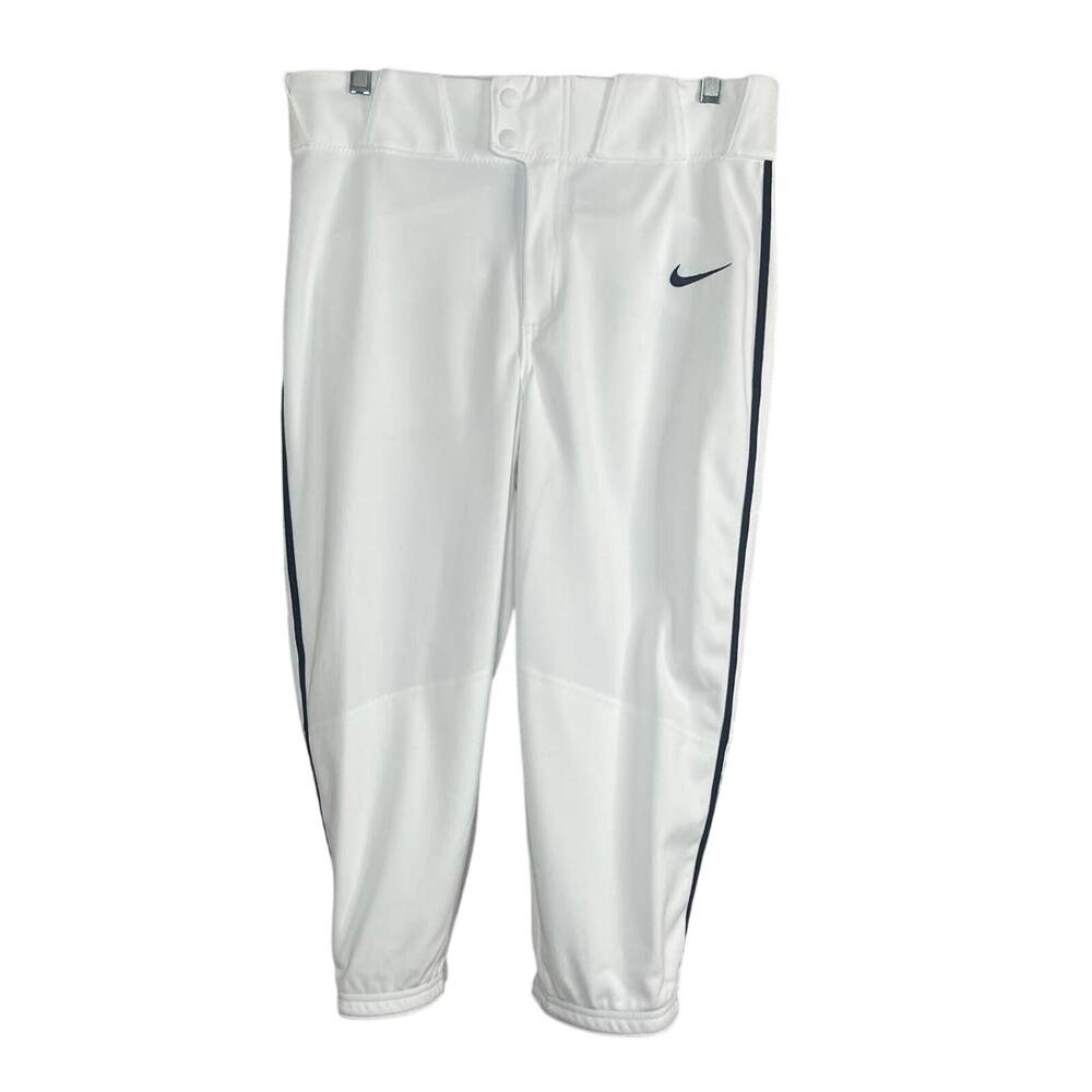 NWT Nike Vapor Select High Piped White Baseball Pants Mens Size S (BQ6437-100) - Picture 2 of 6
